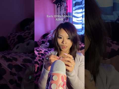 early 2000s/mcbling girl #asmr #shortsviral