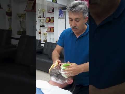 #asmr #massage #sleeprelief #turkishbarber #massagetherapy #skincare #shorts #haircut