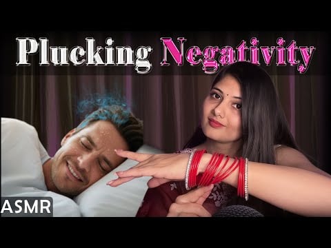 ASMR Hand Sounds And Plucking Energy