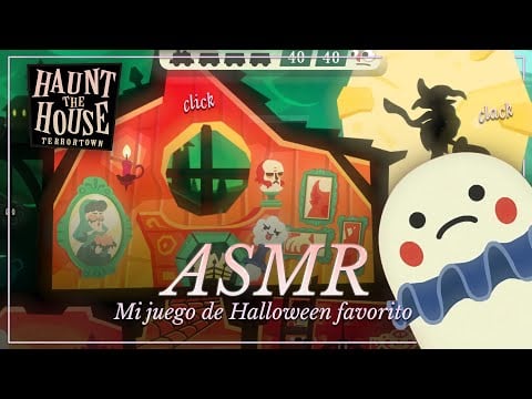 ASMR ✧ Mi juego nostálgico de Halloween favorito 👻 Juegos de navegador #11 Haunt the House [lluvia]