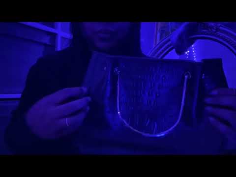 ASMR Scratching Textured Purses (No Talking)