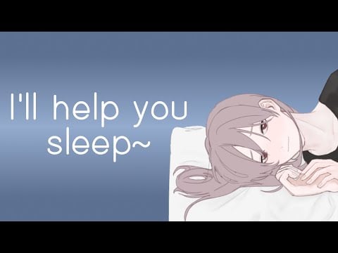 Girlfriend Kisses You To Sleep (ASMR Roleplay) [F4A]