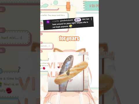 NEVER say this to a FISH vtuber #shorts #funnyvideo #vtuberclips