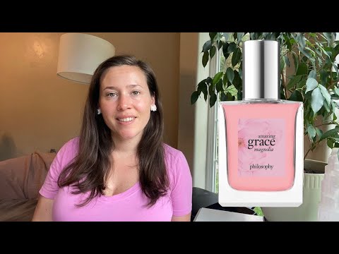 ASMR Perfume Review - Philosophy Amazing Grace Magnoila - Glass Tapping & Soft Spoken