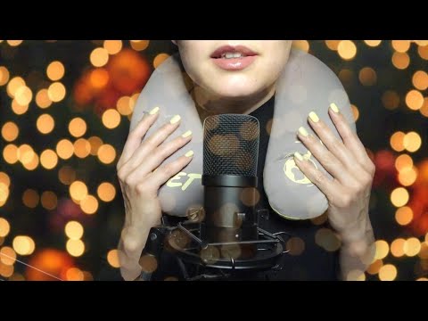 ASMR Whispering Trigger Words + Pillow Sounds 💤