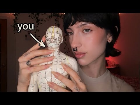 Full Body Massage Acupuncture Doll (Gripping, lotion, etc) ASMR