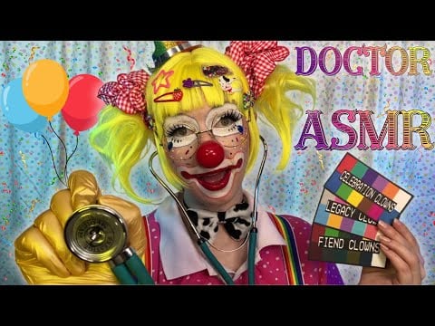🤡 Kind Clown DOCTOR 🩺 Welcomes YOU Home! 🏠 Soft Spoken ASMR for Sleep, Relaxation and Giggles