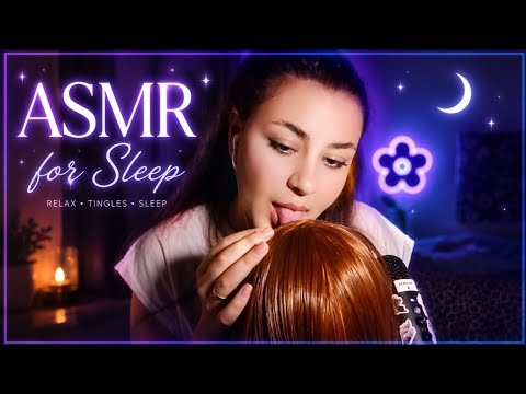 ASMR Eating your hair mouth sounds #asmr 