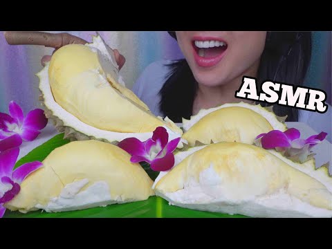 ASMR EATING KING OF FRUITS *DURIAN (SOFT CRUNCH EATING SOUNDS) NO TALKING | SAS-ASMR