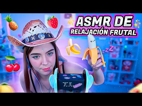 ASMR DE RELAJACIÓN FRUTAL 🍌 | Staryuuki