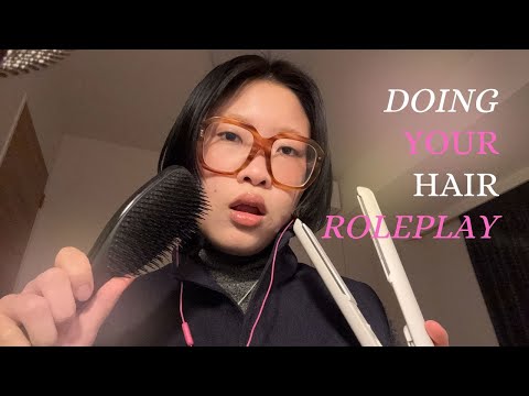 ASMR HAIR TRANSFORMATION ROLEPLAY