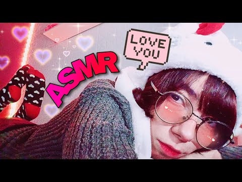 ASMR VAMOS DORMIR JUNTOS?  (whisper, conversando com você)