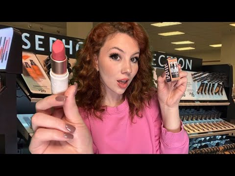 ASMR| SEPHORA Makeup Artist Does Your Makeup Glam (Roleplay)🎨