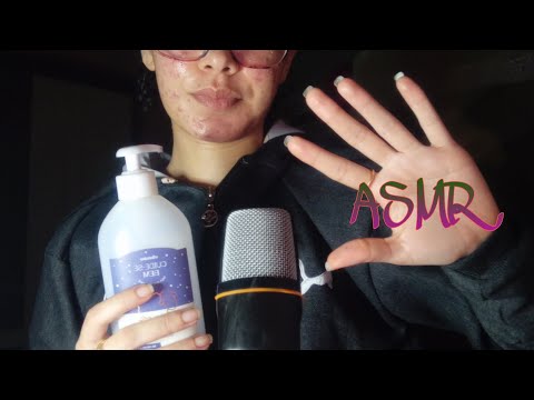 ASMR RELAXING- CREME NAS MÃOS 🧤😍