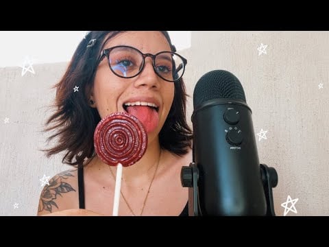 ASMR con paleta miguelito
