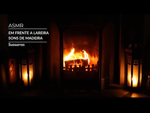 ASMR em Frente à Lareira | SOLANGE PRATA