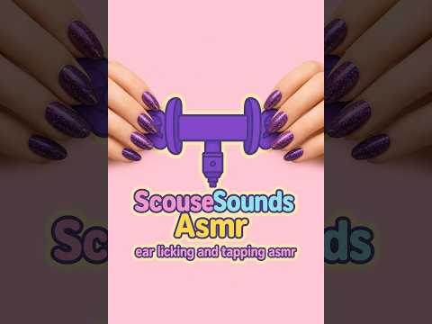 Ear licking and tapping ASMR triggers to help you sleep!!!!