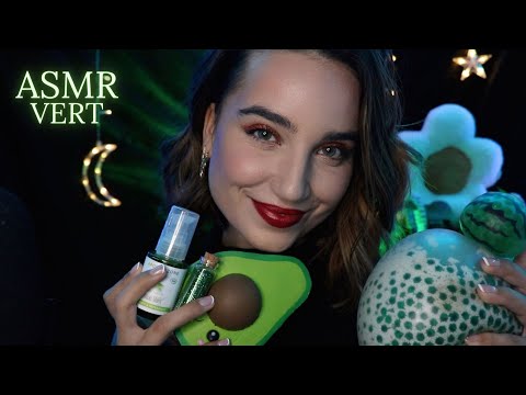 ASMR : IL EST L'HEURE DE DORMIR 💤 (100% Triggers Verts)