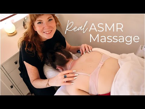 Real ASMR Massage Treatment 💖  (at My  ASMR Spa in LA)