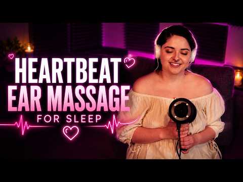 Heartbeat & Ear Massage ASMR for Deep Sleep Tingles
