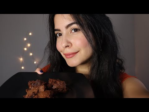 ASMR COMENDO BROWNIE/FUDGE