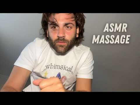 ASMR MASSAGE - i bet 5 bucks you get tingles by 1:58