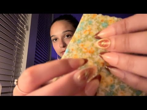 Background ASMR for Sleep & Relaxation 🌙 Nail tapping & mic scratching ( no talking)