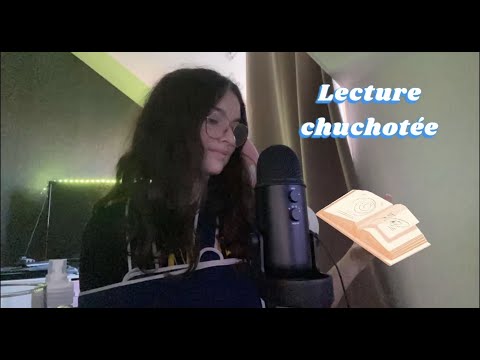 ASMR | lecture chuchotée 📖✨