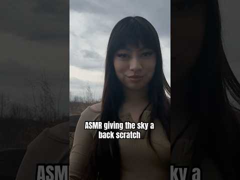 giving the sky a back scratch #asmr #relax #sleep #tingles #visuals
