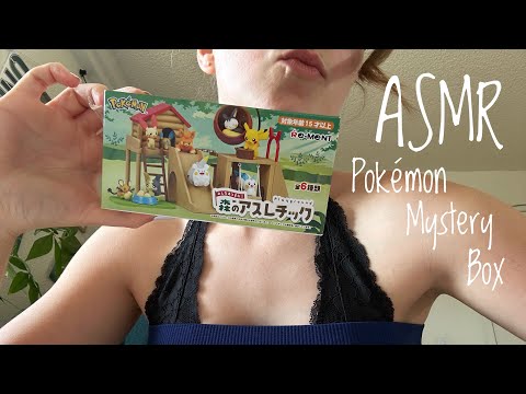 ASMR open a Pokémon blind mystery box with me
