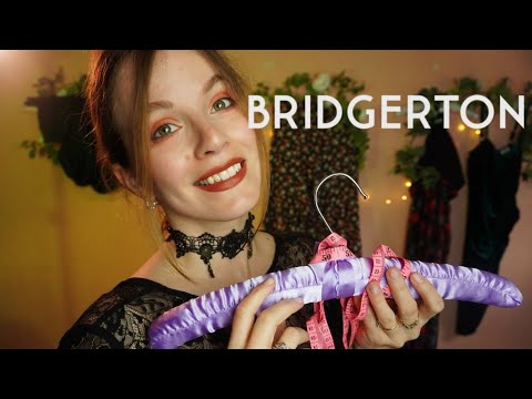 ASMR BRIDGERTON MODISTA TOMA TUS MEDIDAS