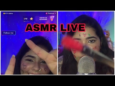 ASMR 4 horas e 45 minutos de Live Impossível ficar acordado(a) 💤✨😴 - Ly ASMR