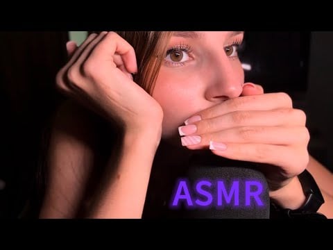 ASMR пробую неразборчивый шепот(получился угар😁) | шипучку, звуки рта 🥰