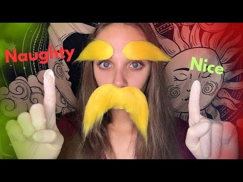 ASMR Santa Checks You Off The Naughty or Nice List! 🎅 (Glove Sounds)