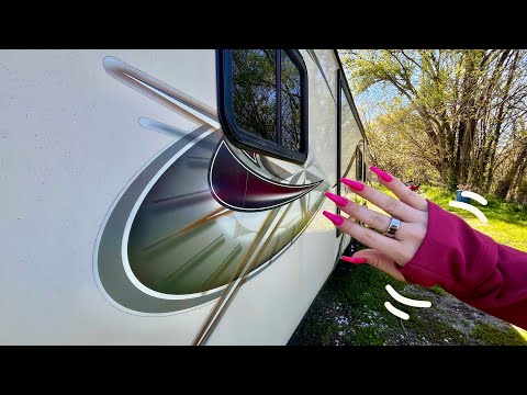 Outdoors + Camper ASMR for MAX Tingles (Camera Tapping)