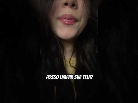 asmr lens licking #lenslicking #tingles #asmr #asmrbrasil #mouthsounds #relax #vaiprofycaramba