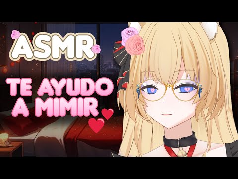 CHICA de COMPAÑÍA TE AYUDA A DORMIR BIEN...💗 Roleplay ASMR Novia [ESPAÑOL]