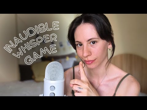 Can You Guess The Silent Word? ASMR (Inaudible Whispering, Mouth Sounds)
