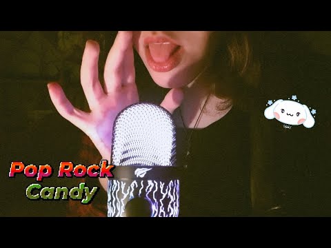 ASMR | Pop rock mouth sounds + crunchy sounds (no talking)