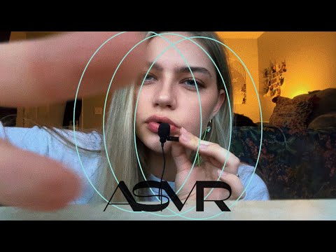 ASMR | Mic Test Inaudible Whispers Mouth Sounds, Tapping, Personal Attention, Visuals, Trigger Words