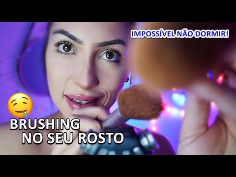 ASMR: CÂMERA BRUSHING NO SEU ROSTO | IMPOSSÍVEL NÃO DORMIR!