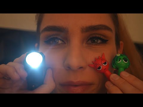 ASMR FOCUS GAMES 🤓 The triggers change depending on your answer (LIGHT TRIGGERS)