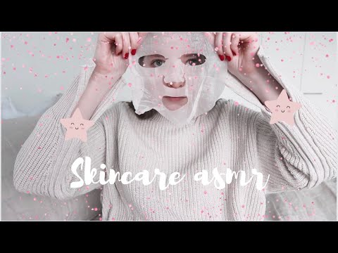 ASMR 3 Minutes of Doing Your Skincare Routine #asmrsounds - asmr kasvohoito roleplay