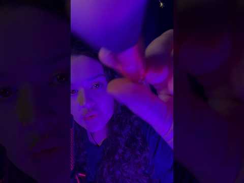 {ASMR} limpando seu rosto com pincel 🖌️ #asmr #pincelnatela #asmrbrasil