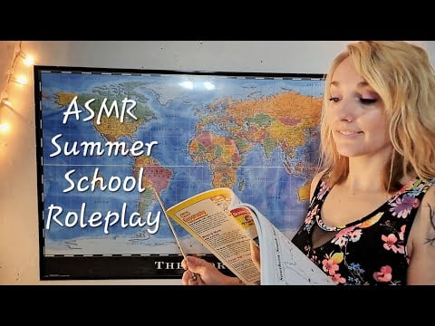 ASMR | Very Unrealistic Teacher Roleplay | I Don't Know What I'm Teaching 🤪🤷🏼‍♀️