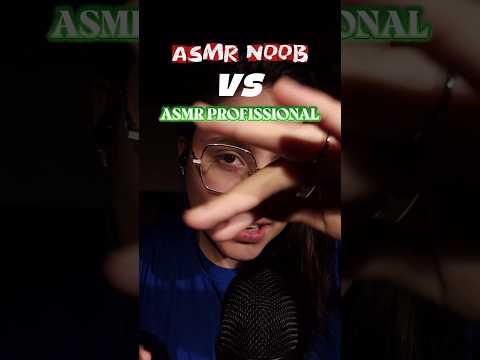 ASMR De Noob VS ASMR Profissional #asmr