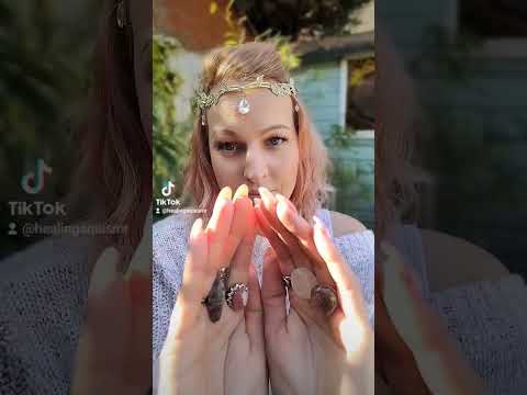 ASMR Reiki visual hand movements for Comfort, Happiness & Luck #shorts