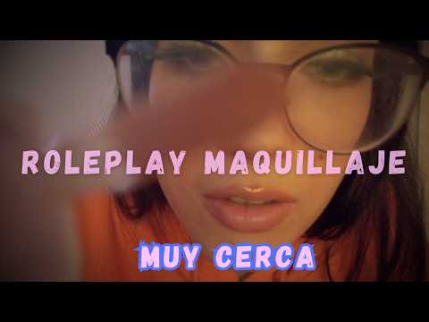 te maquillo estilo rápido y agresivo | ASMR en español