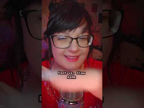 Fast vs Slow ASMR ✨️ Was magst du lieber？ 💕 #asmrslow #asmrfast #asmr #asmrtriggers #azurahasmr