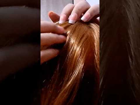 ASMR Scratching  hair #asmr #asmrsounds #relaxing #asmrtingles #asmrshorts #shortsasmr